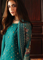 Dastan-E-Jashan By Charizma Luxury Embroidered Chiffon 4 Piece Unstitched Suit CH25DJV2 D-DJWS-12